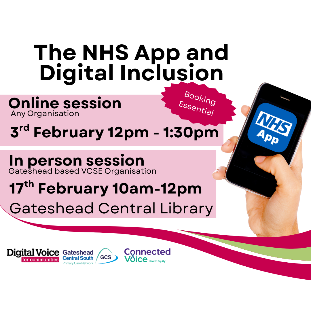 Helping Communities Get Online: NHS App Digital Inclusion Training for VCSE Organisations
