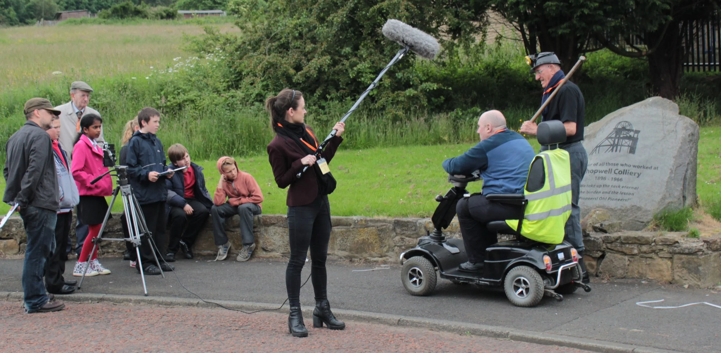 Filming the Geostories.JPG