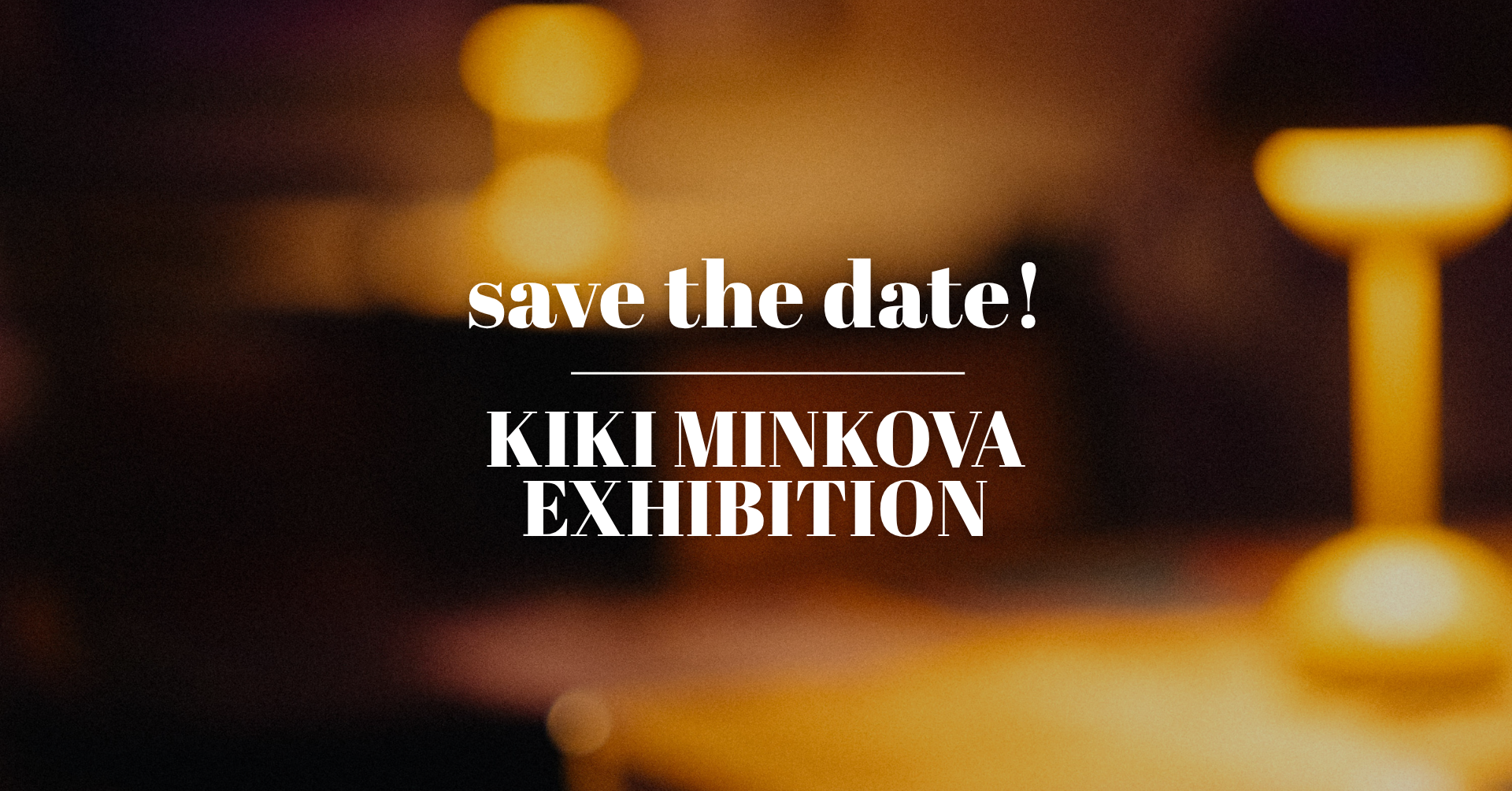 Kiki Minkova Exhibition Vernissage