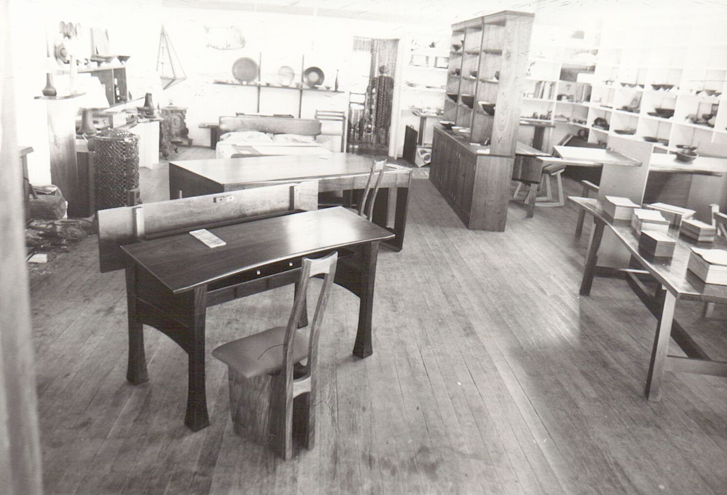 Original Gallery interior - Mostly David Mac Laren’s furniture.