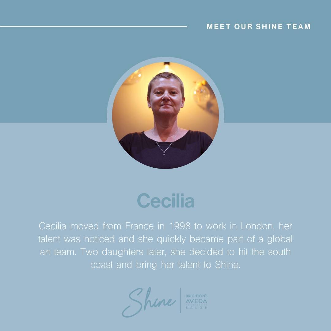 Meet Cecilia, our vibrant colour maestro! 🌈

Originally from France, she dazzled London with her talent, and became part of a global art team. Two daughters later, she brought her magic to the sunny south coast. Cecilia's colour expertise, crowned b