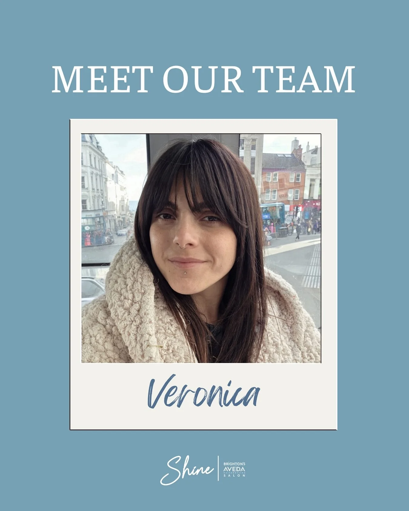 Ready to meet another member of our team? Although if you&rsquo;ve been coming to Shine for a while, we have a feeling this will be a familiar face&hellip; say hello to Veronica! ✨

Our lovely Italian stylist has been part of the Shine family for 8 y