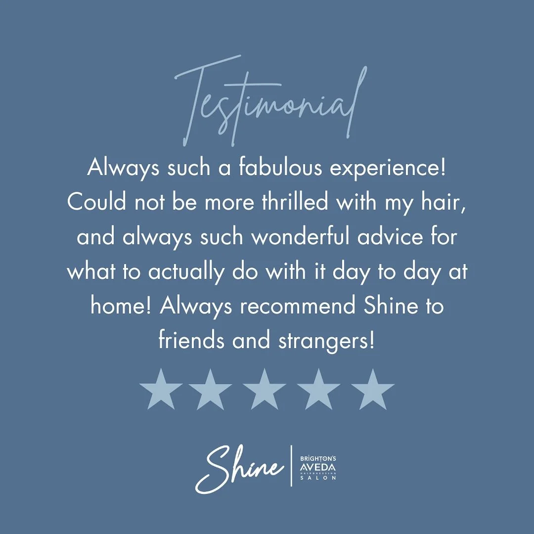 Nothing better than happy hair days! 

Thank you for the lovely words, and for trusting us with your hair ⭐️⭐️⭐️⭐️⭐️

#BrightonHairSalon #BrightonHairdresser #BrightonHair #AvedaBrighton #AvedaSalon #ShineHairBrighton