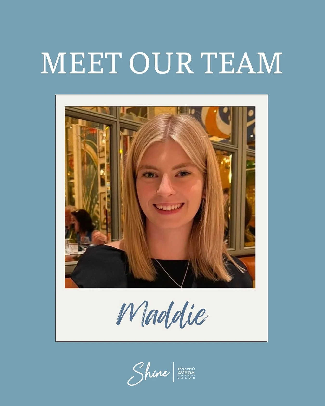 ✨ Meet Maddie! ✨

We&rsquo;re so excited to introduce the newest member of Team Shine &ndash; our Senior Stylist, Maddie! 💇&zwj;♀️✨

Whether you&rsquo;re looking for a fresh new style or colour, or simply some well-deserved time in the salon chair, 