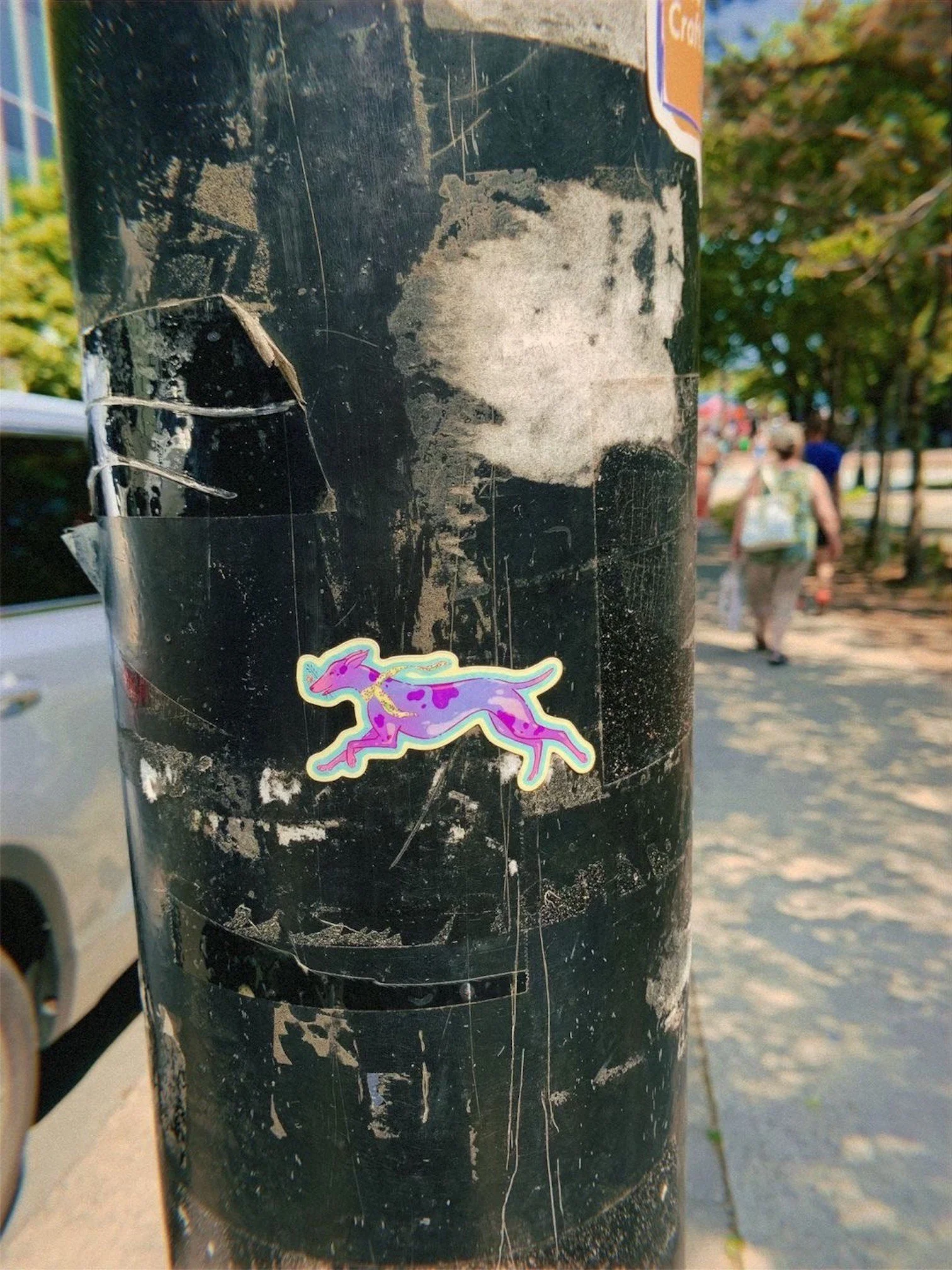 Purple Dane - Vinyl Sticker