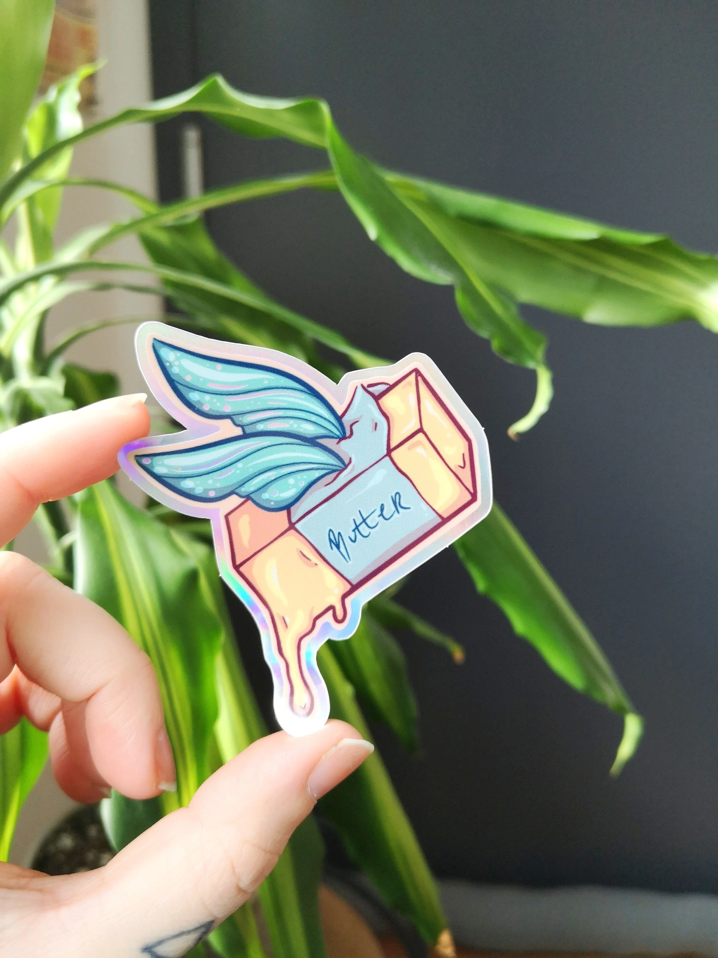Butterfly - Holographic Sicker