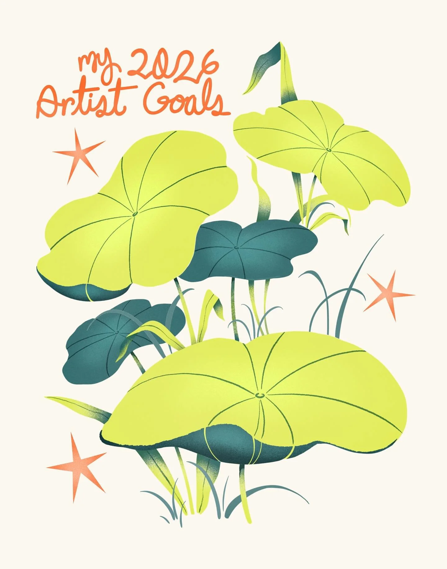 2025 was the year of starting over. 2026 is the year of big dreams 💫

🎨 On my journey to be a career artist one major goal I have been chasing is mural projects. This year I&rsquo;m working towards my first mural by creating examples, sending cold 