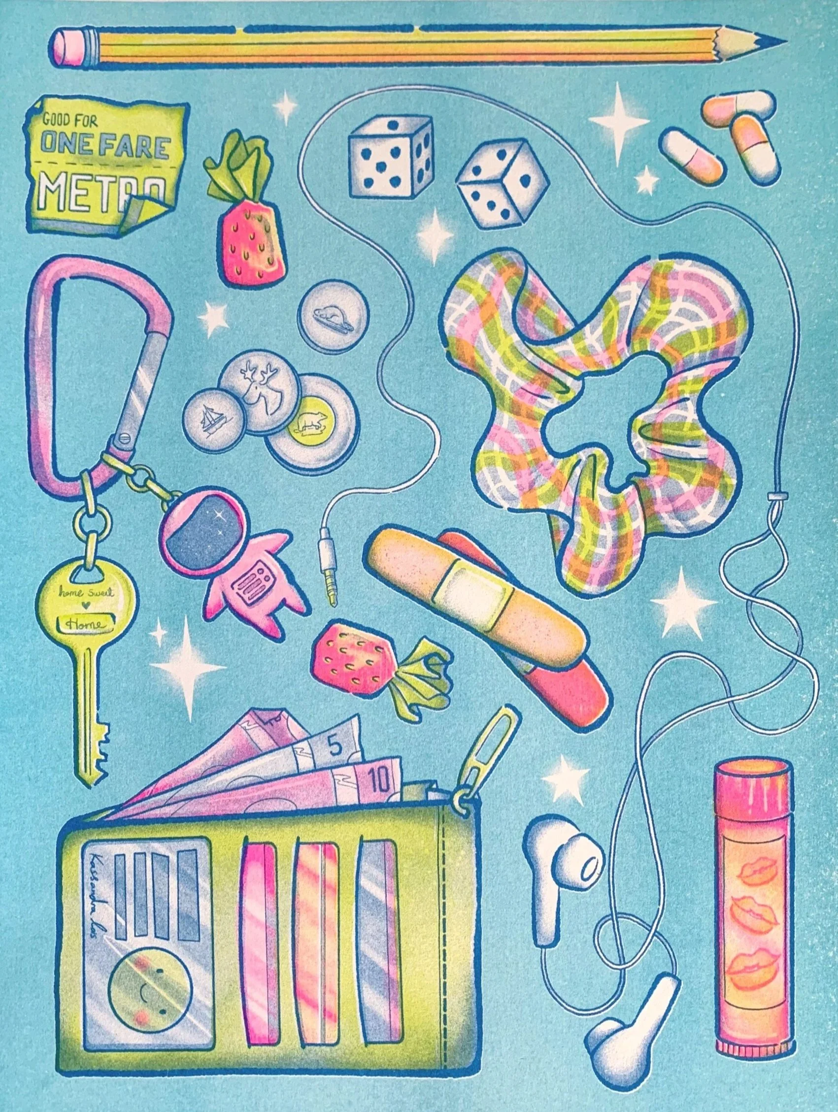 Essentials - Risograph Print