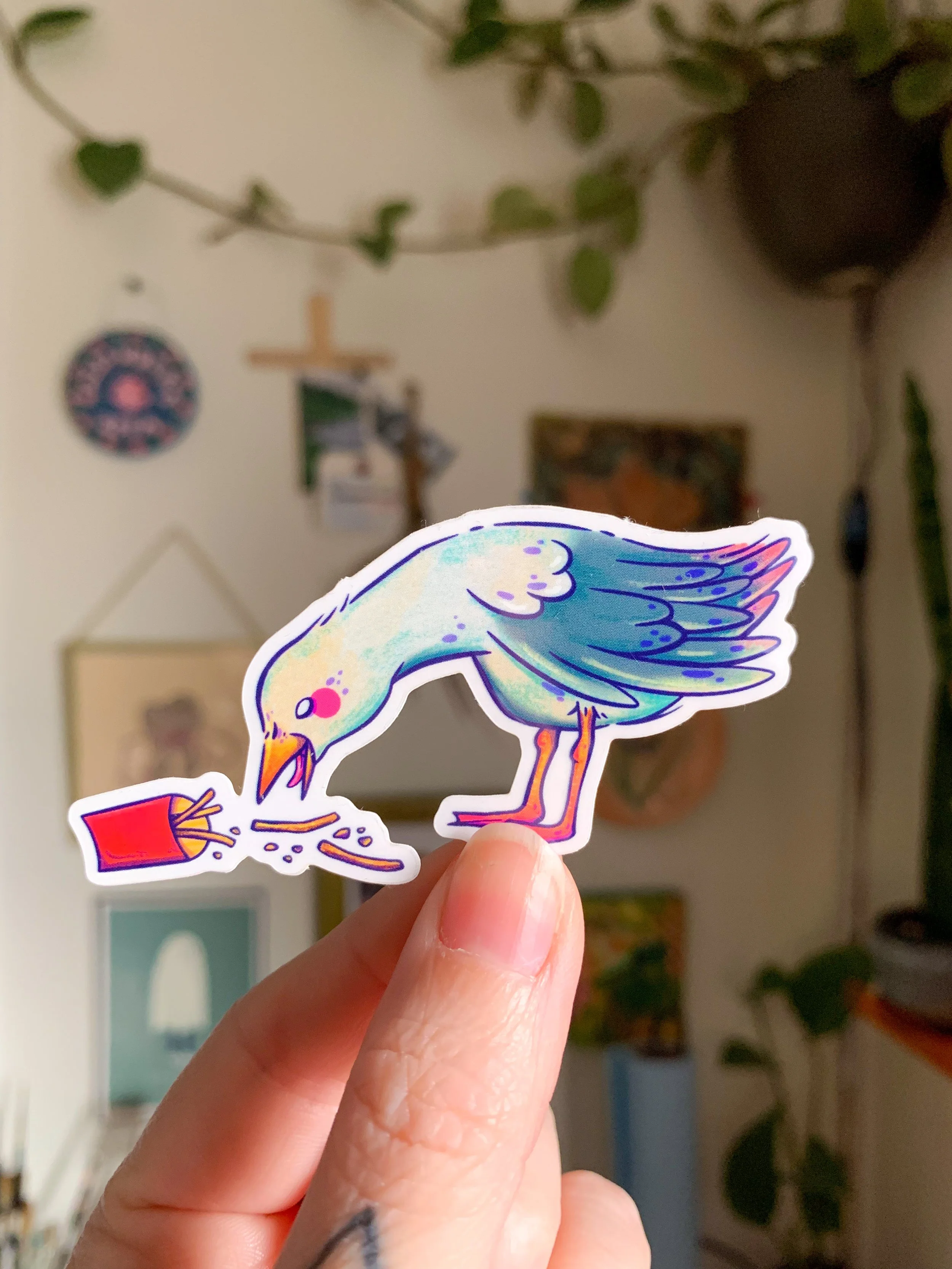 Parking Lot Fries - Vinyl Sticker