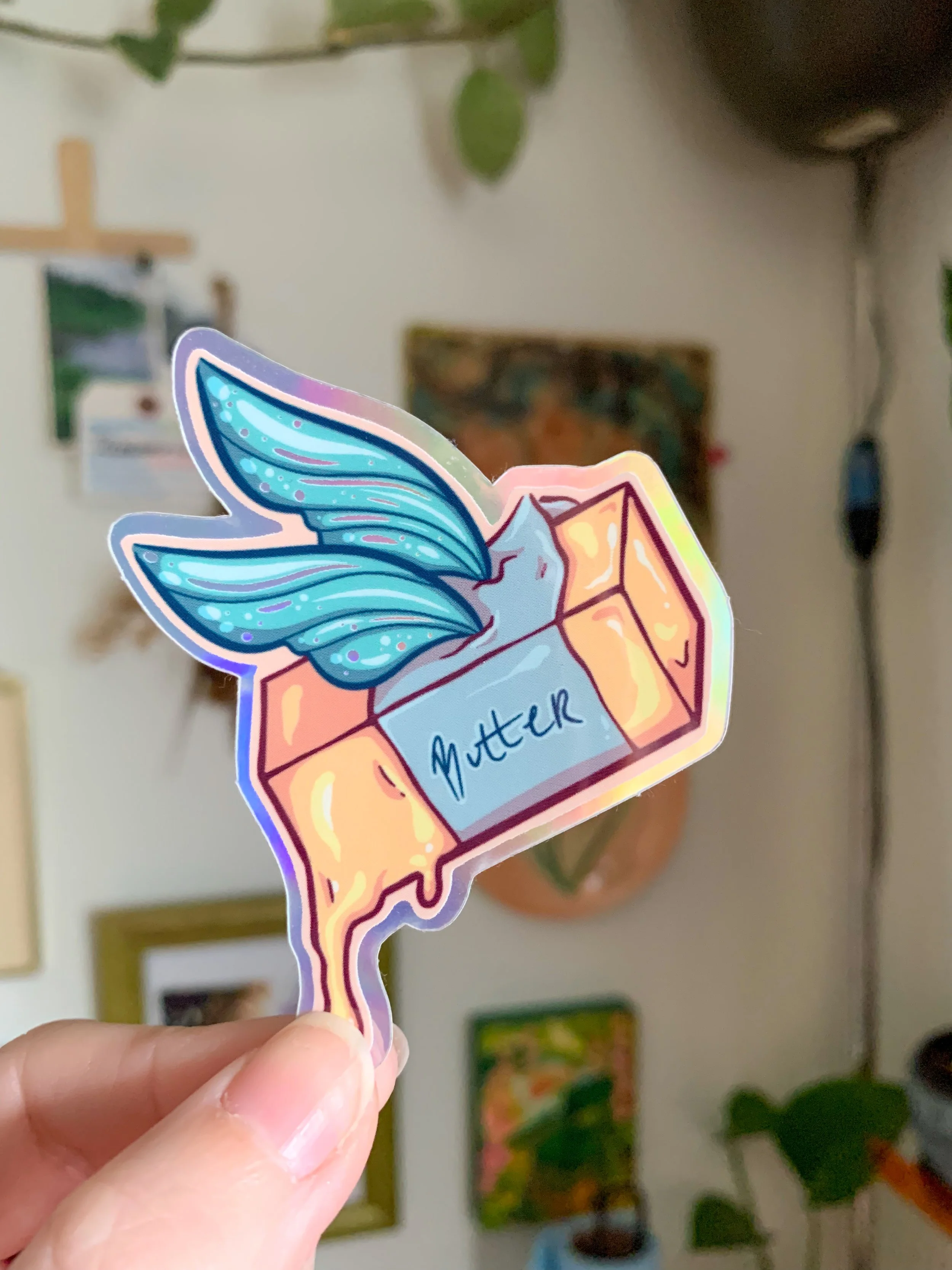 Butterfly - Holographic Sicker