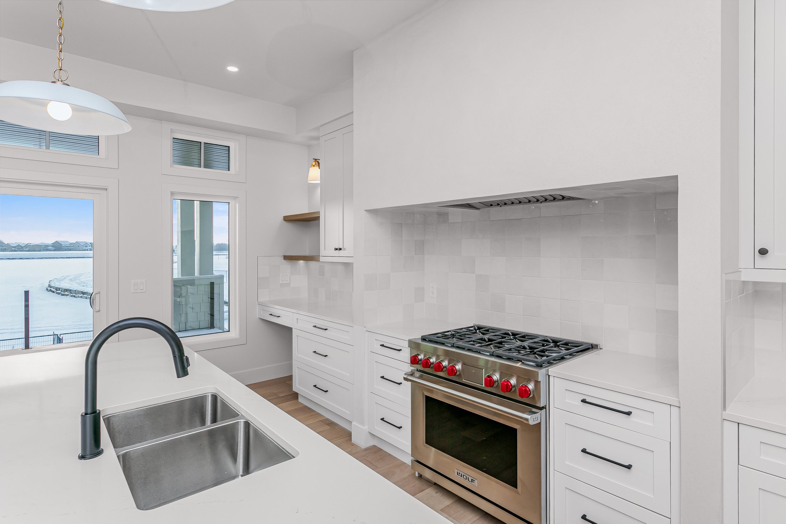 Appliances in the Lakefront at 24 Jubilation Drive in Jensen Lakes St. Albert by Urbis Infill Homes. (Copy)