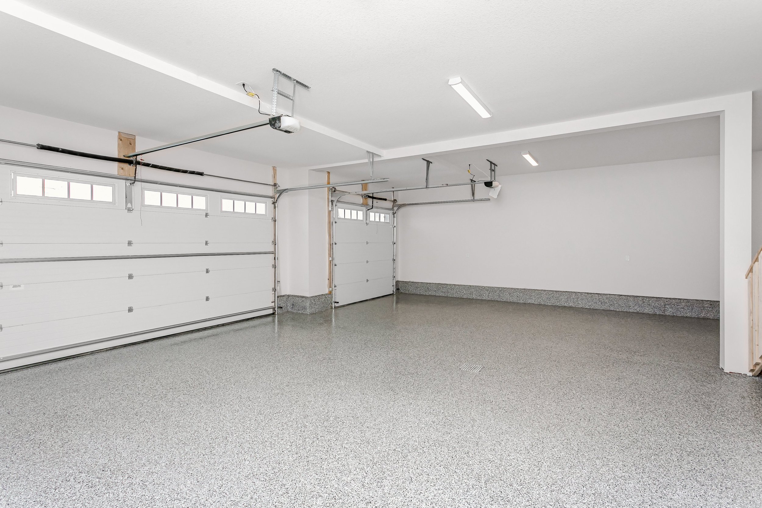 Garage in the Lakefront at 24 Jubilation Drive in Jensen Lakes St. Albert by Urbis Infill Homes. (Copy)