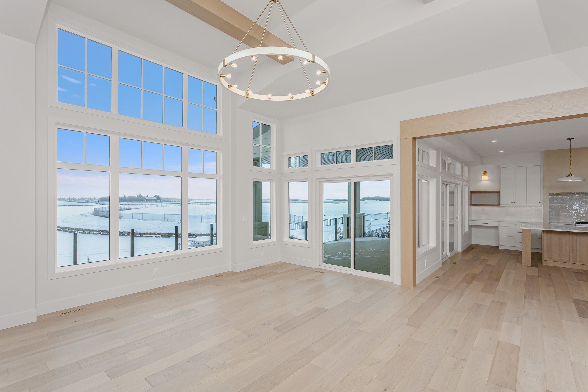 Main floor in the Lakefront at 24 Jubilation Drive in Jensen Lakes St. Albert by Urbis Infill Homes. (Copy)