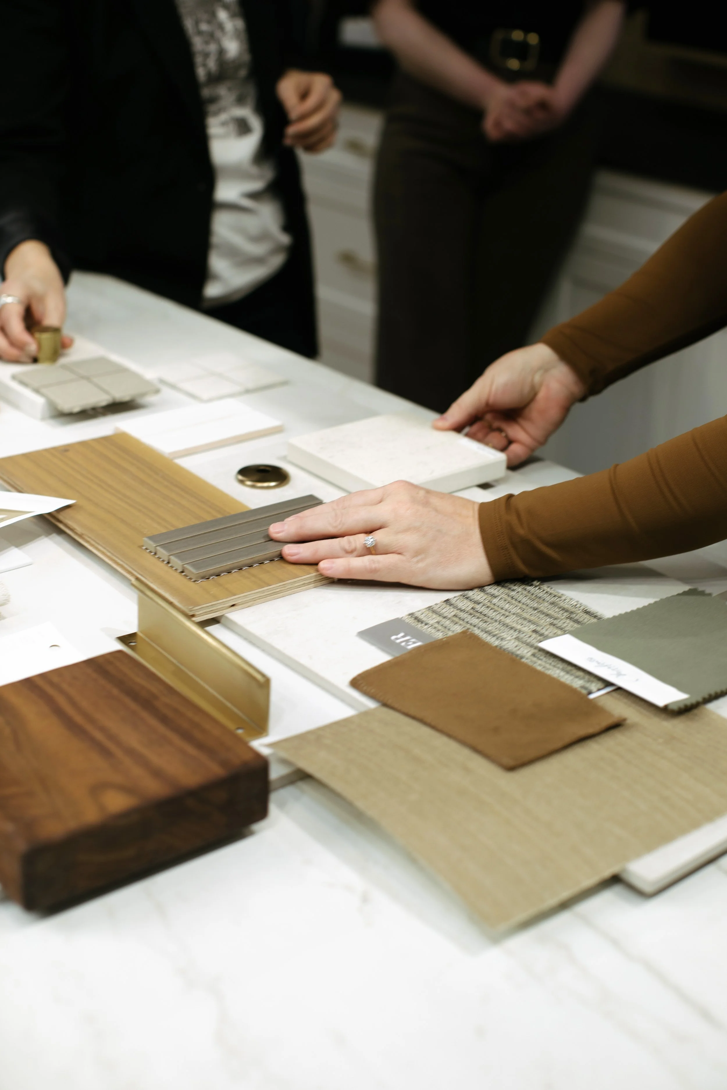 Finishes for the Mackenzie Drive Reno in Crestwood by Urbis Infill Homes in Edmonton.