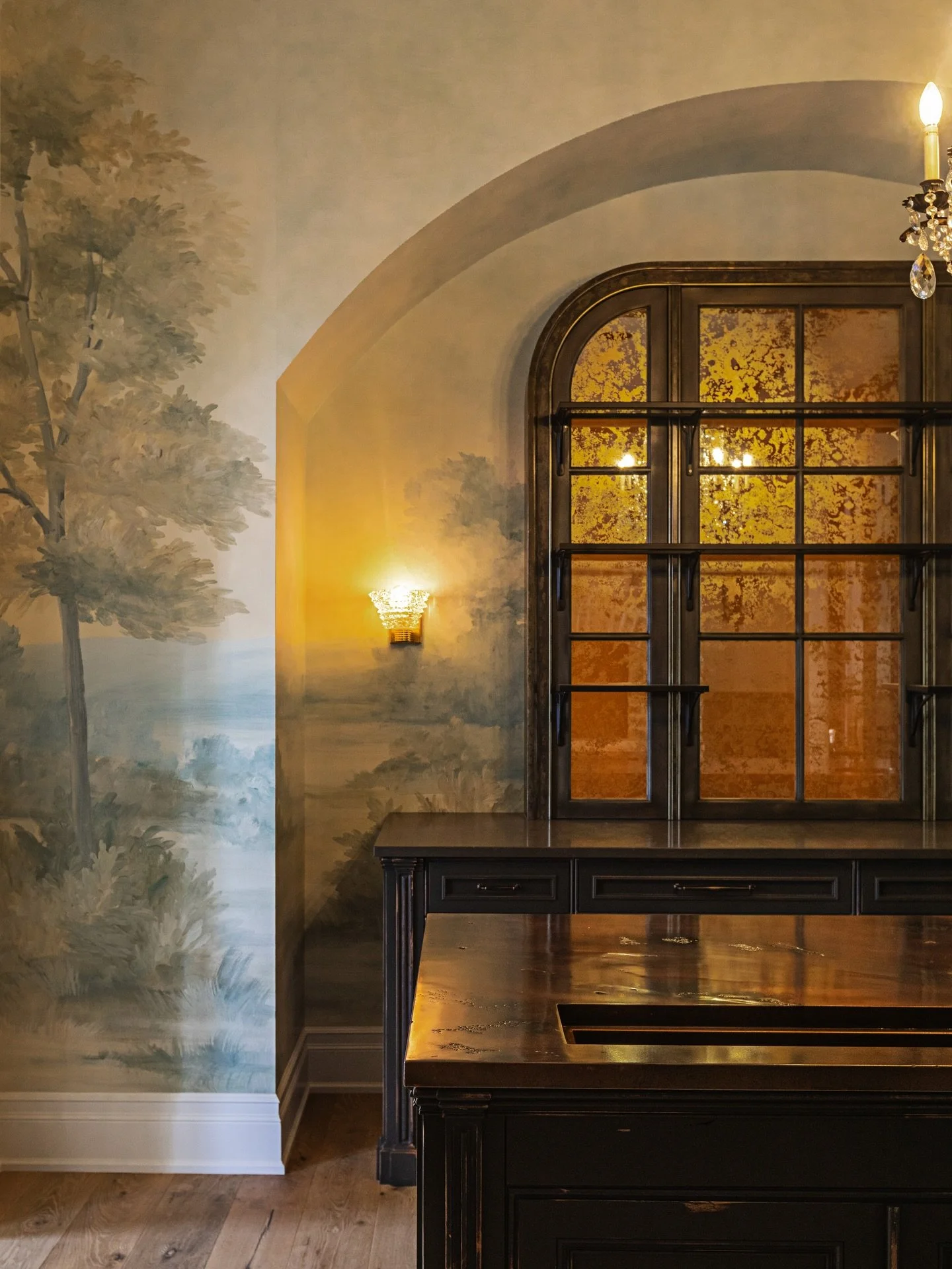 Because your evenings deserve to be this beautiful. 🌌

Sip in style in a custom home bar designed just for you.  Save this post for inspo and let your dream home take shape.

#yegluxuryhomes #homebar #homebarinspo #antiquedecor #edmontonhomes