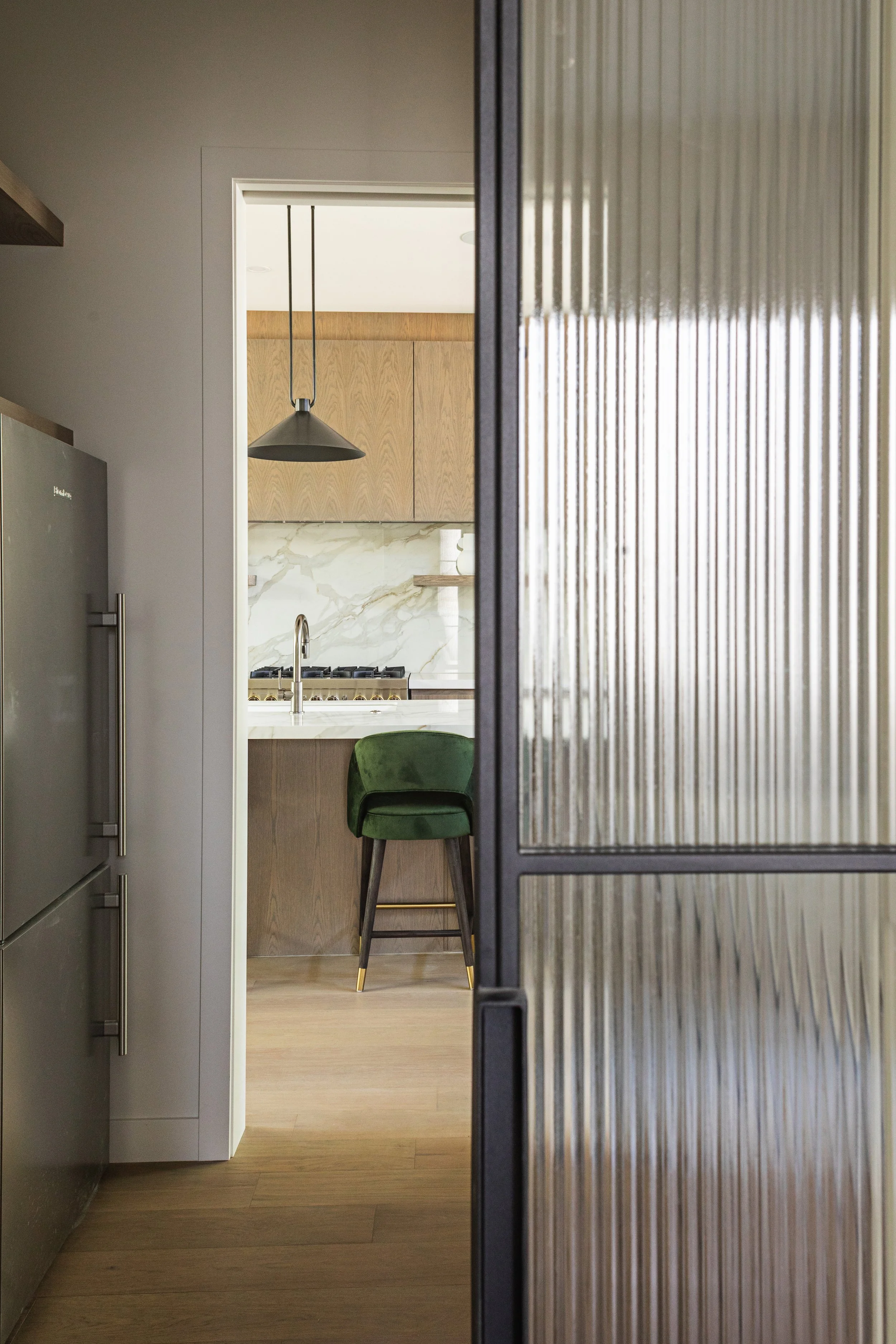 Pantry in Crestwood 144 Custom by Urbis Infill Homes in Edmonton.