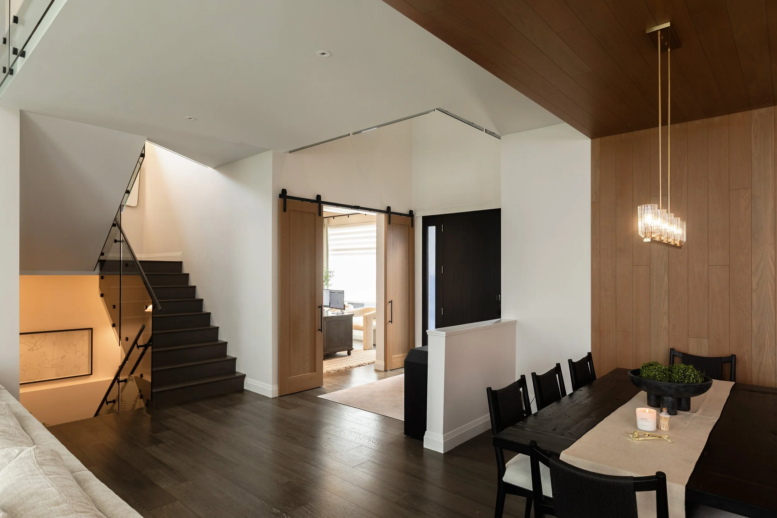 Main floor  in the Sherwood Park Reno by Urbis Infill Homes.