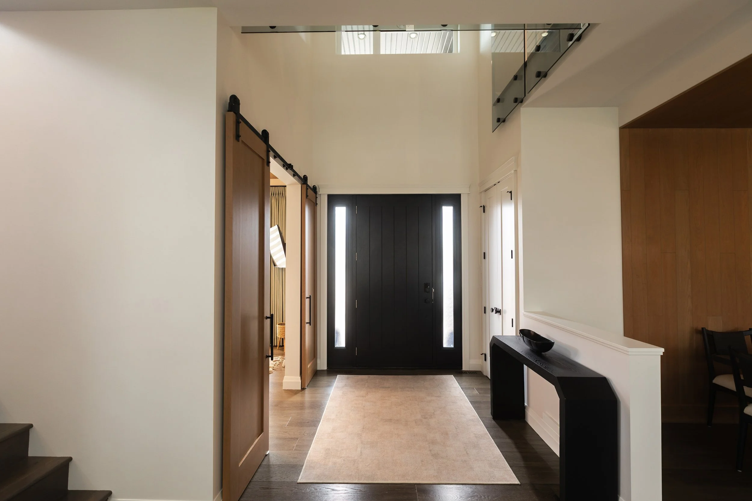 Etry in the Sherwood Park Reno by Urbis Infill Homes.