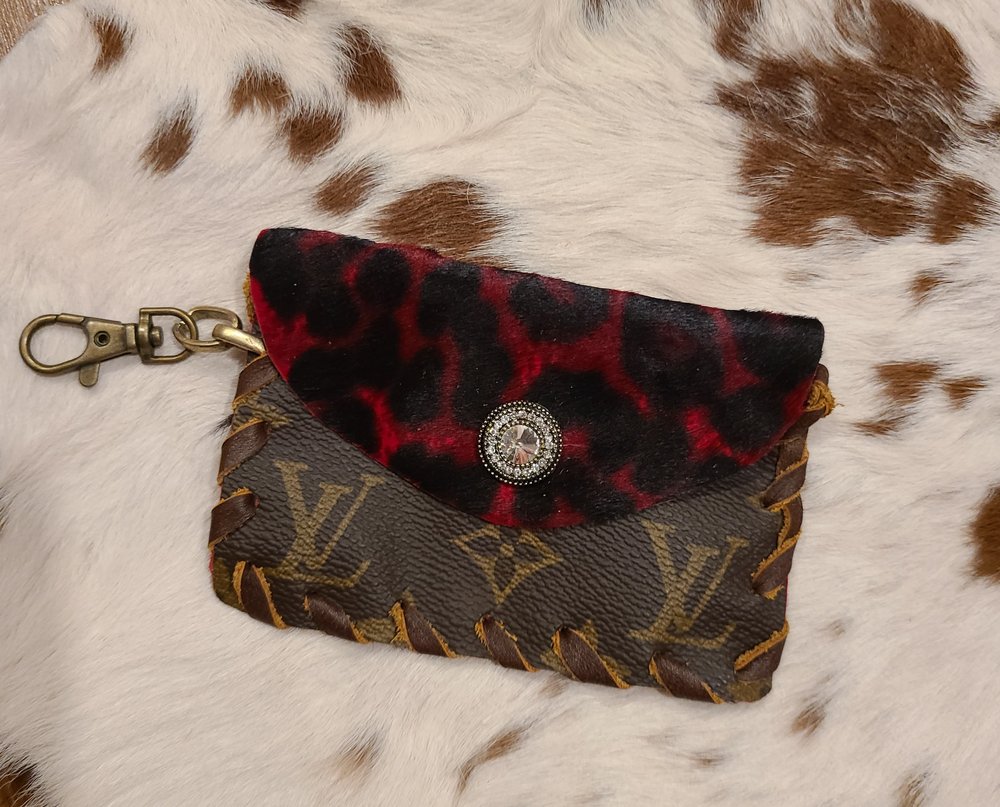 Repurposed Louis Vuitton Wristlet – Three Blessed Gems