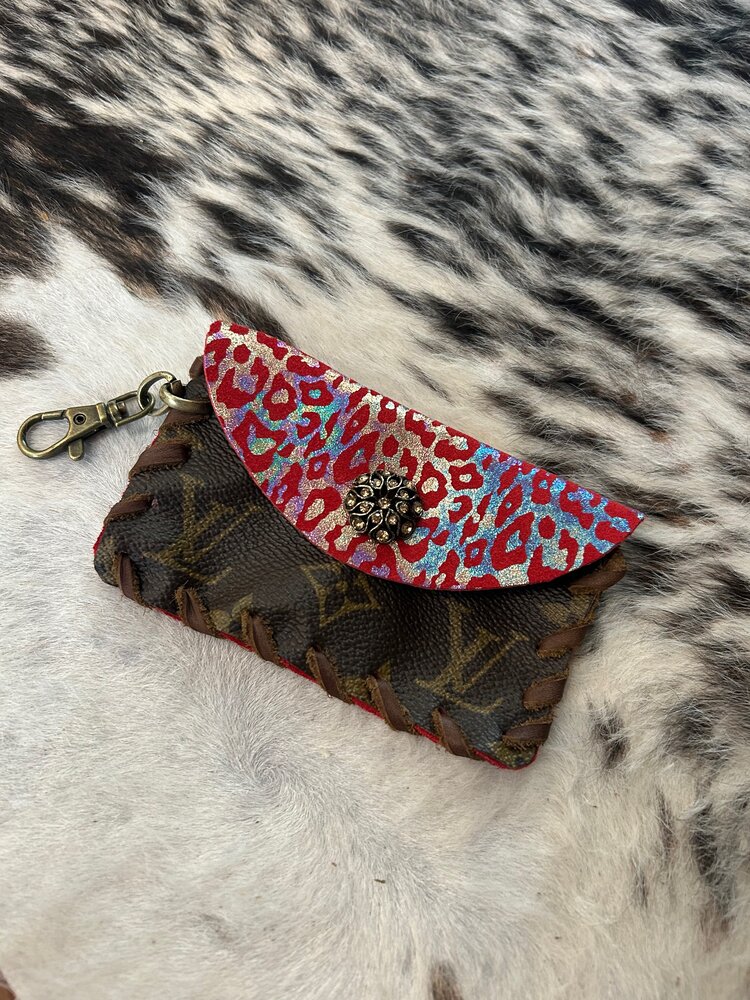 recycled louis vuitton keychain