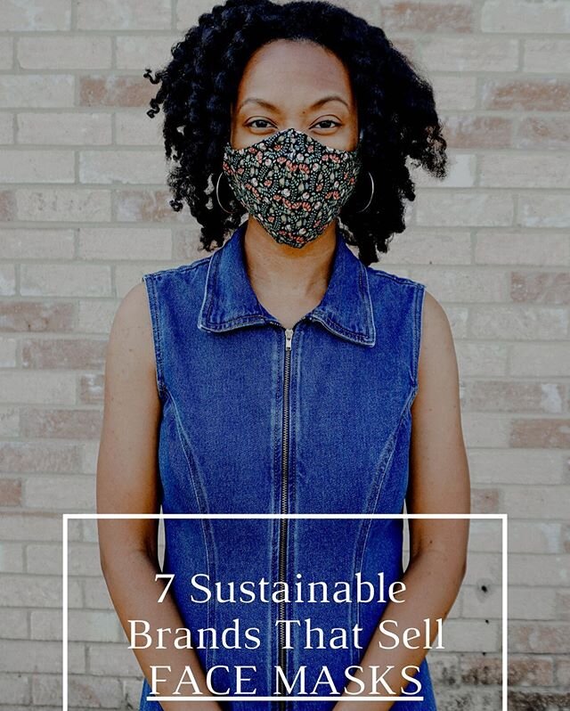 Are you in need of a second reusable face mask? Why not get one that is sustainably made?
.
Addie @oldworldnew has put together a list of 7 Sustainable brands that are selling face masks. Such a helpful resource in these crazy times! .
Head to @oldwo