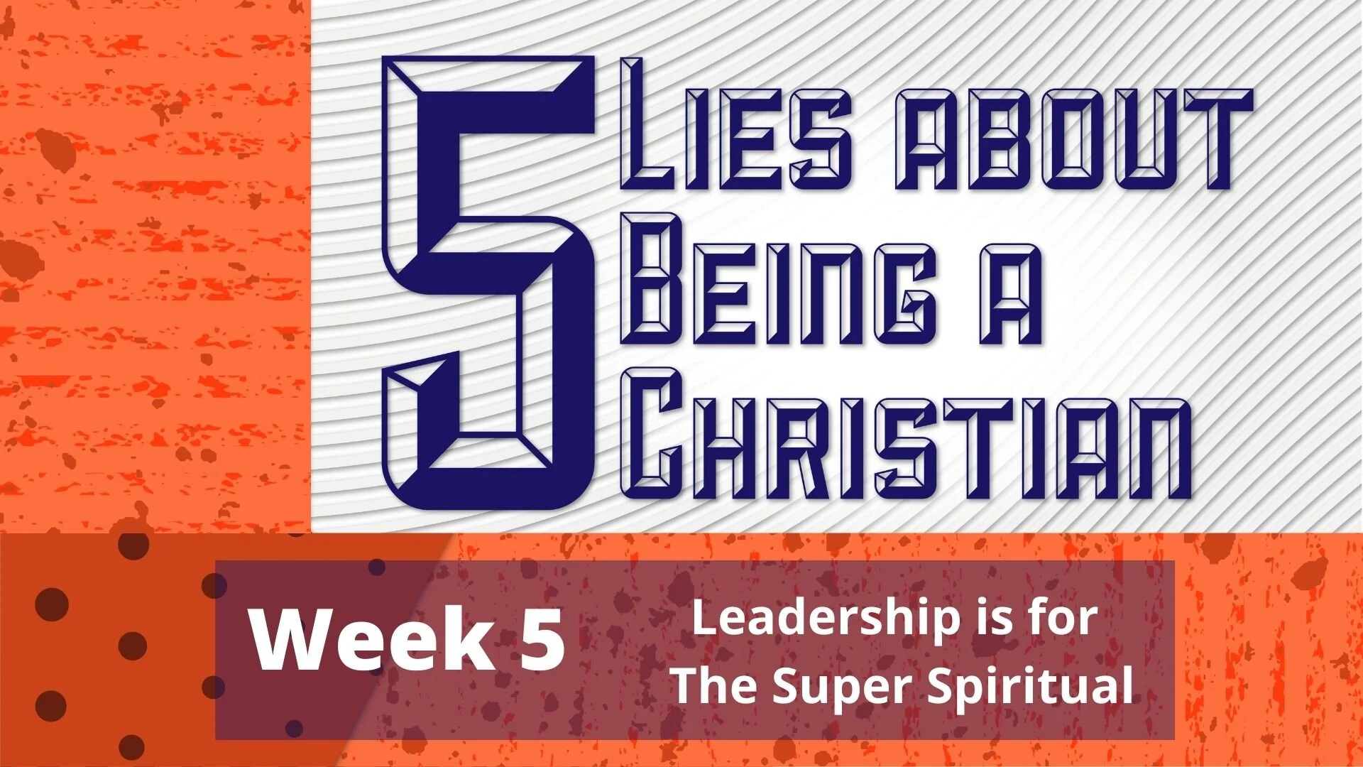 Leadership is for The Super Spiritual