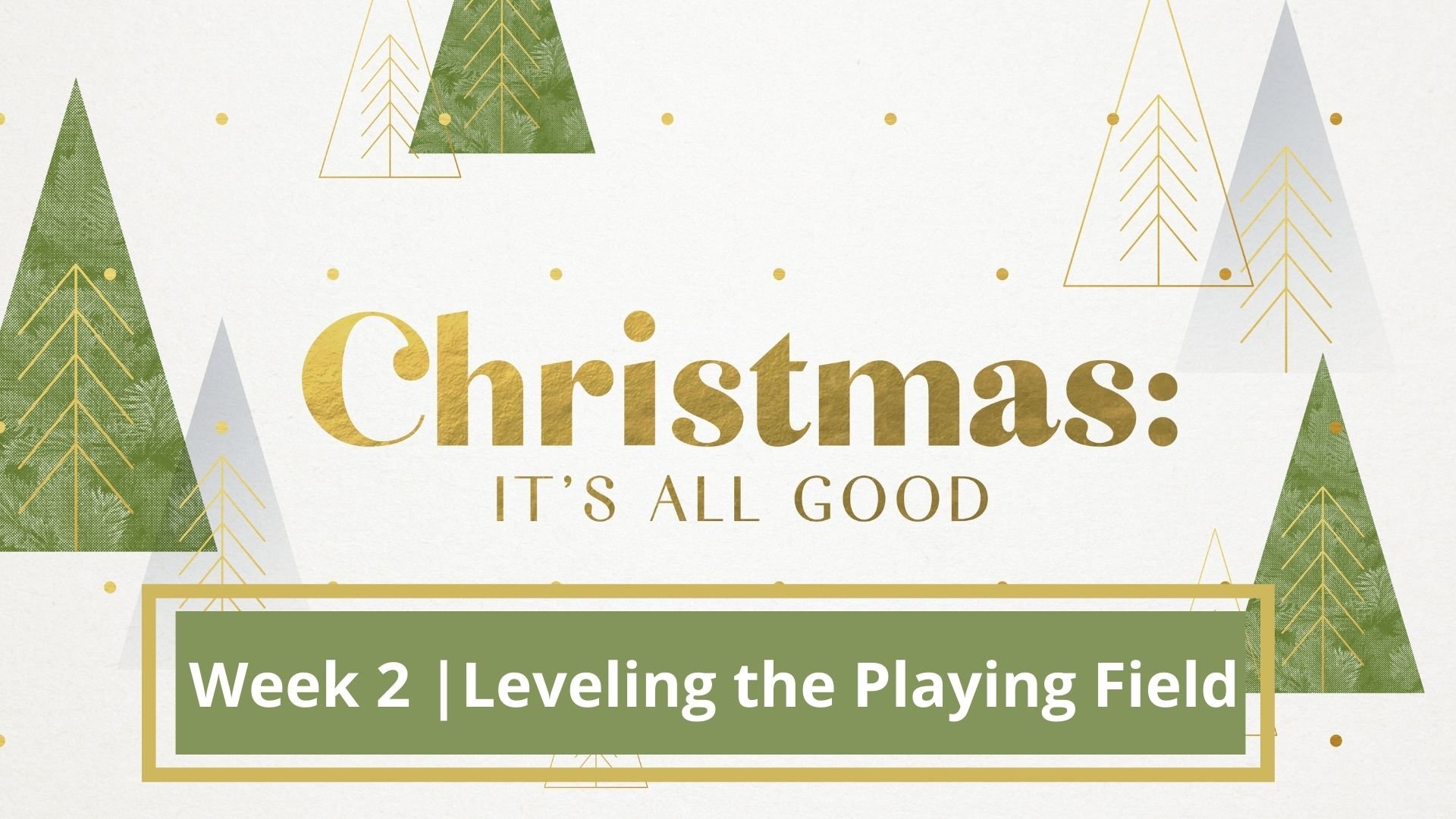 Leveling The Playing Field