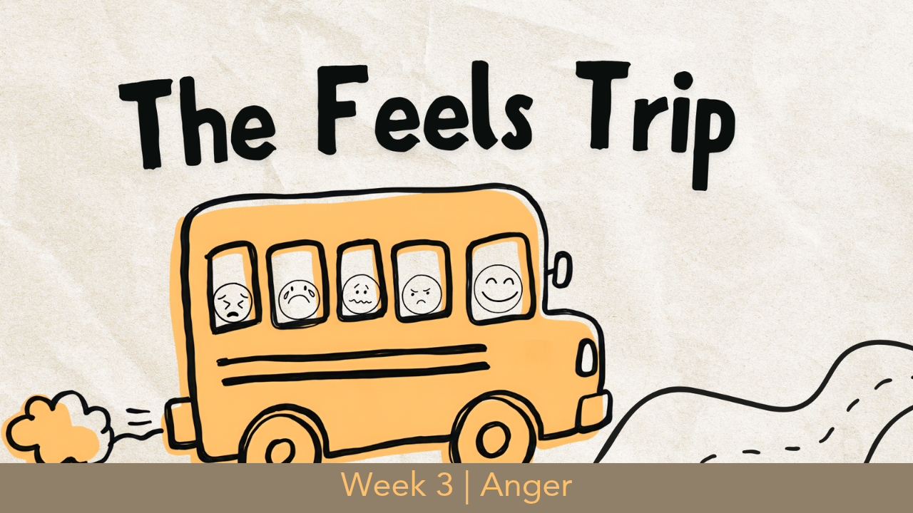 The Feels Trip  |  Week 3  |  Anger