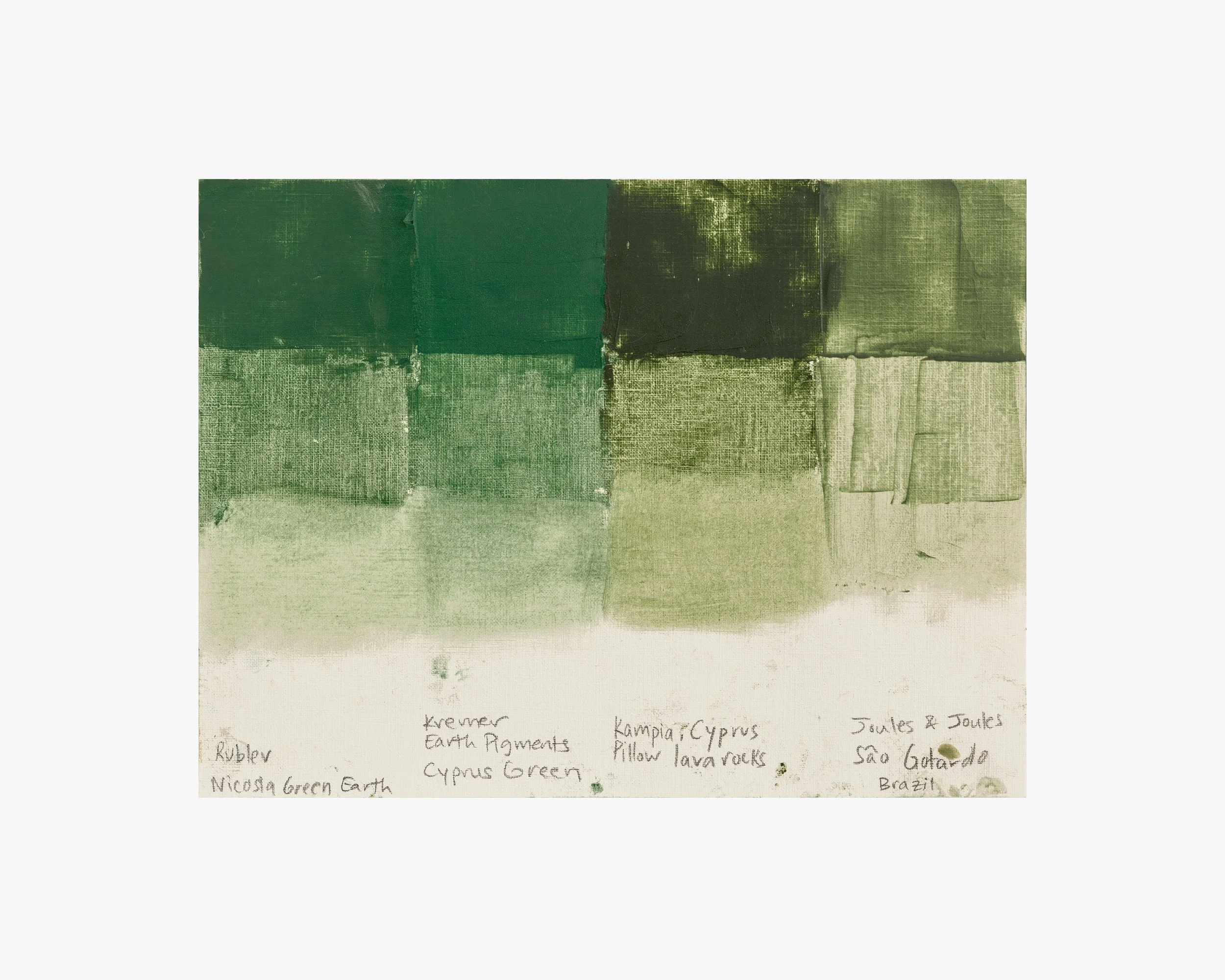 Green Earth Color Variations