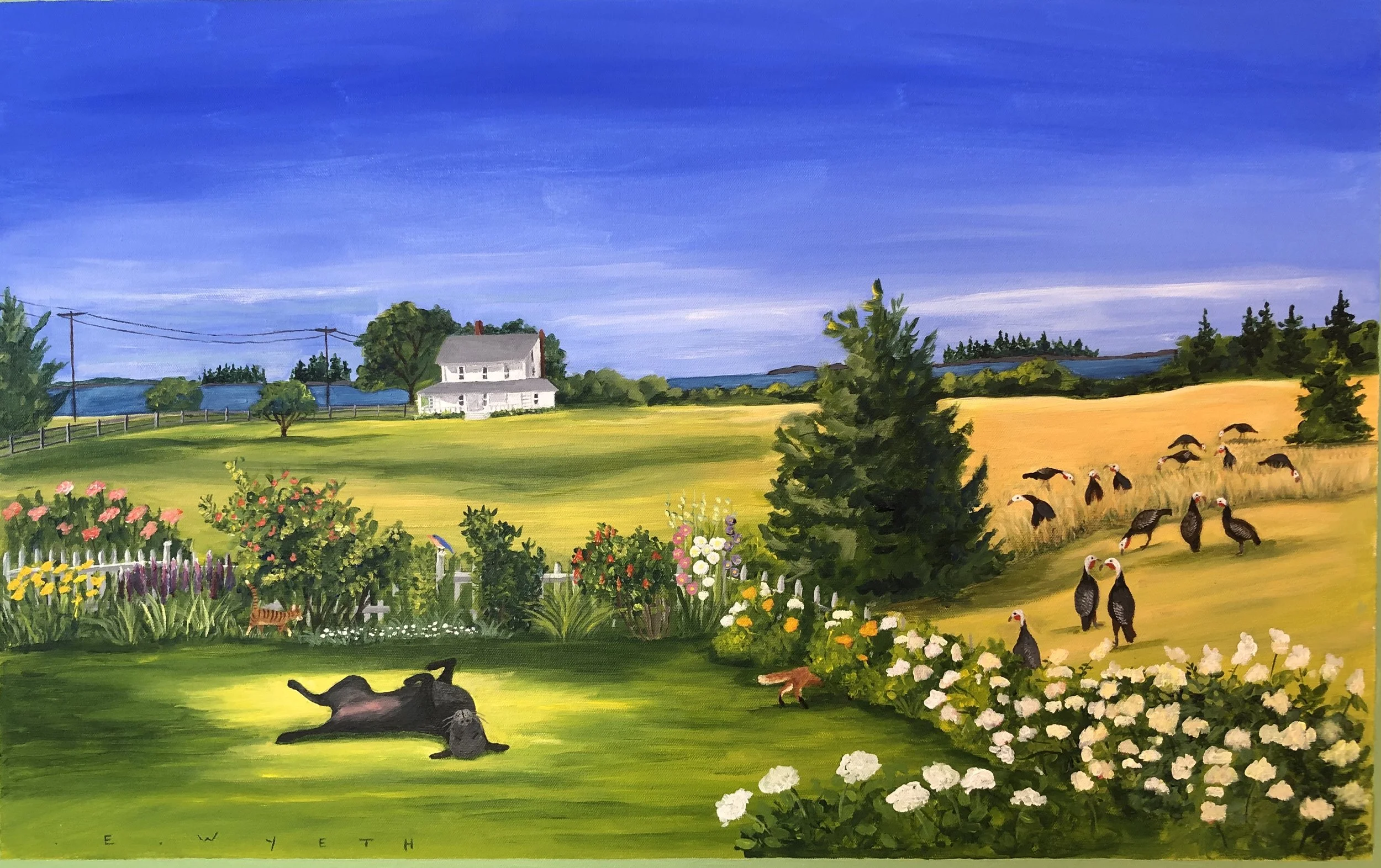 Gardening in Maine, painting (1).jpg