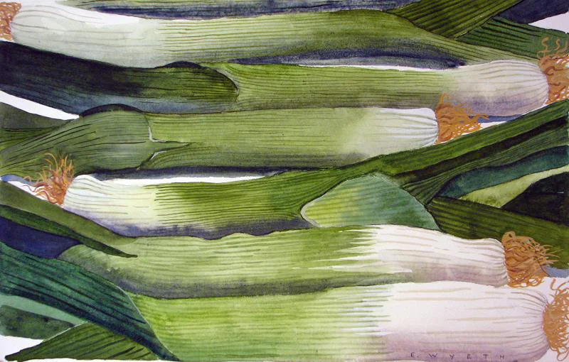 Leeks Placemat