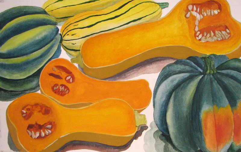 Mixed Squash Placemat