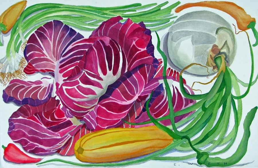 Mixed Veggies Placemat