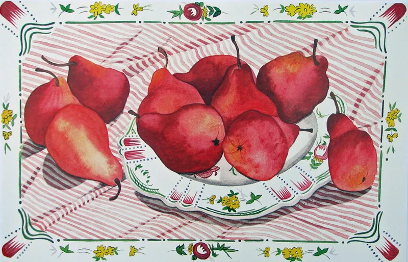 Red Pears Placemat