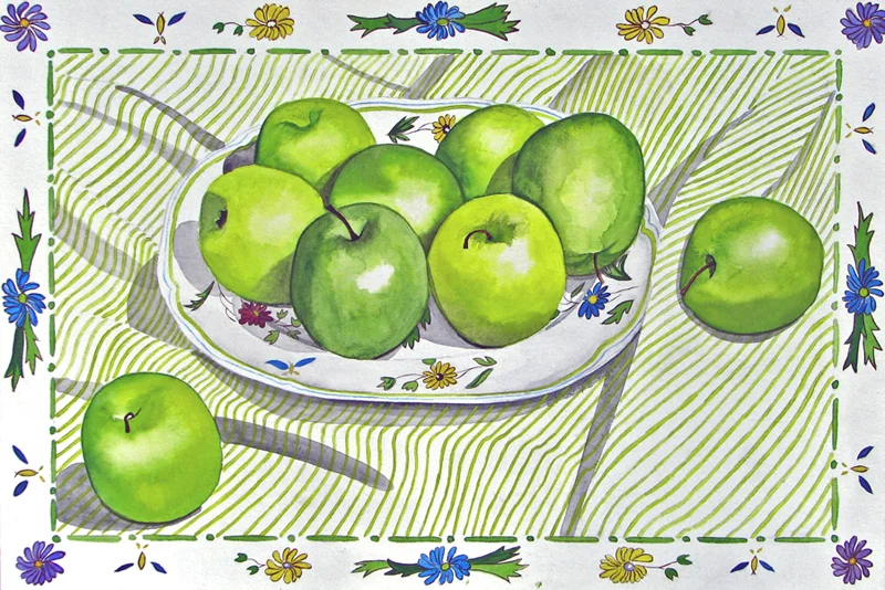 Green Apples Placemat