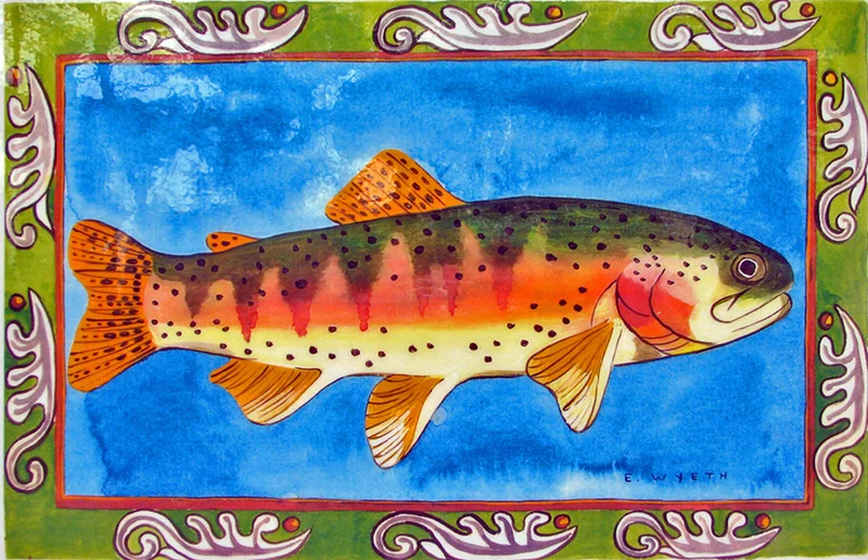 Green Fish Placemat 
