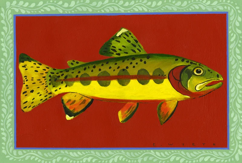 Golden Trout Placemat 