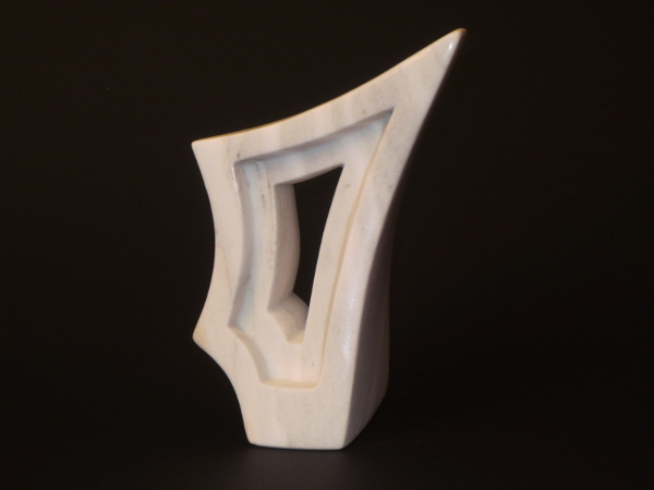   4 D Hole in the Wall  - Alabaster - 8”H 