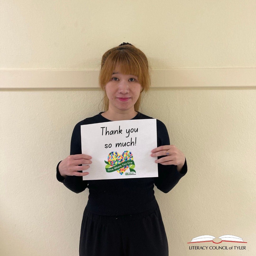 Your gift on East Texas Giving Day supports students like English language learners Thi and Ana! 📚🎉 #ETGD2024 

Give now! Link in bio!

Want to learn more about Literacy Council of Tyler? Visit us at lcotyler.org or call 903-533-0330