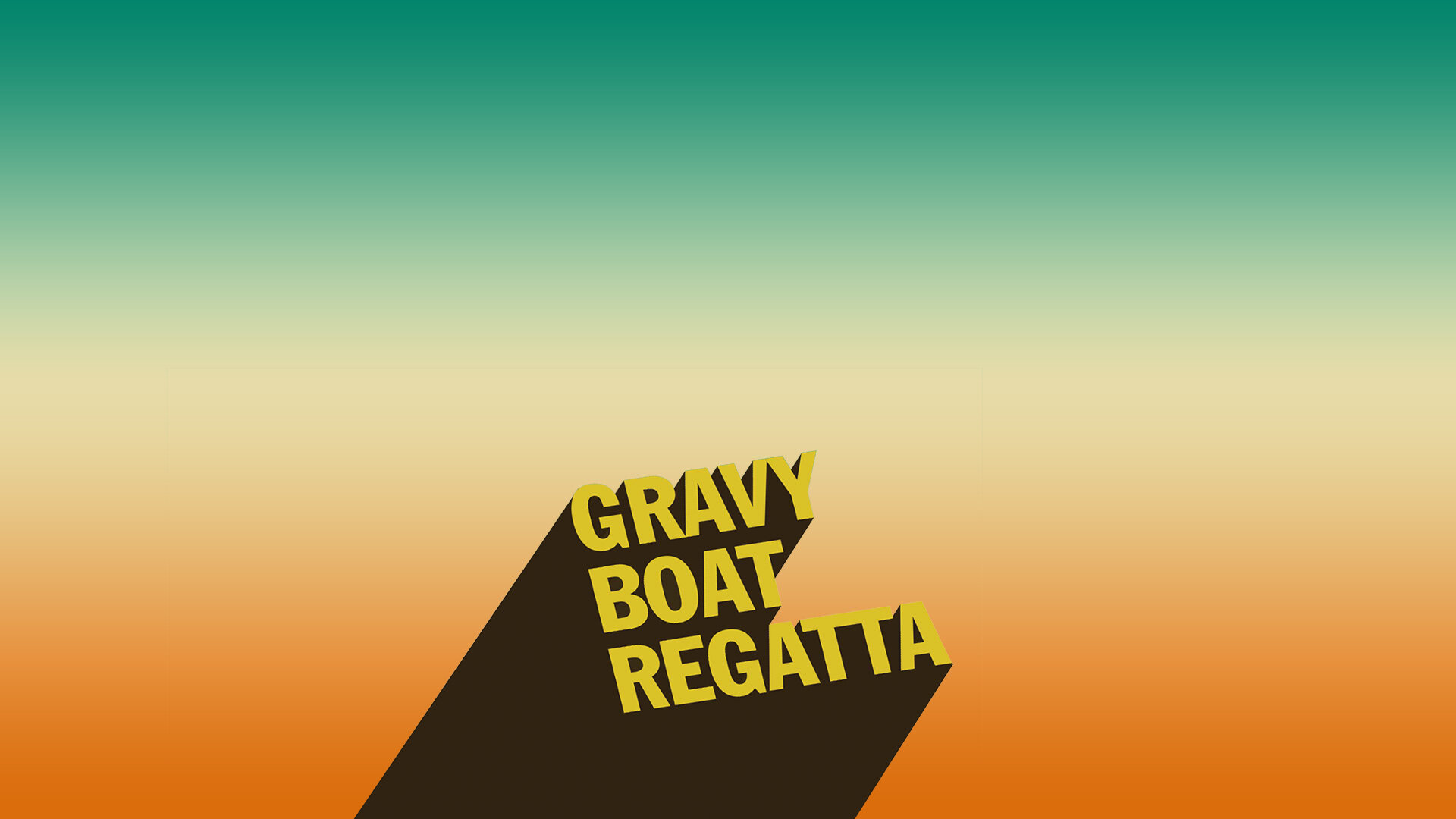 Gravy Boat Regatta