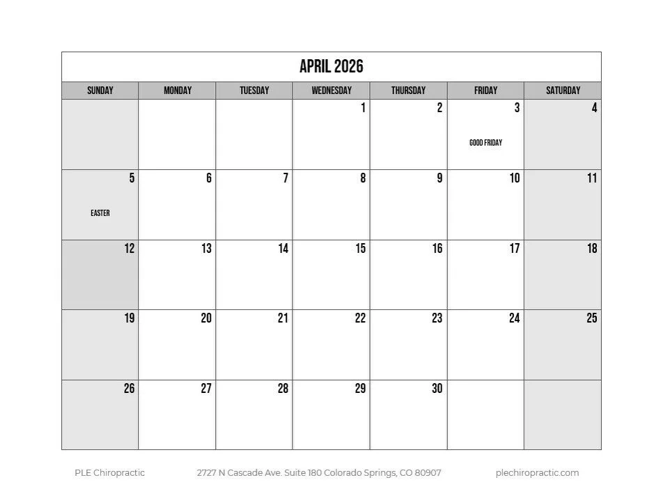 April calendar&hellip; just fashionably late. 😅 
We are here for you always! Come see us!