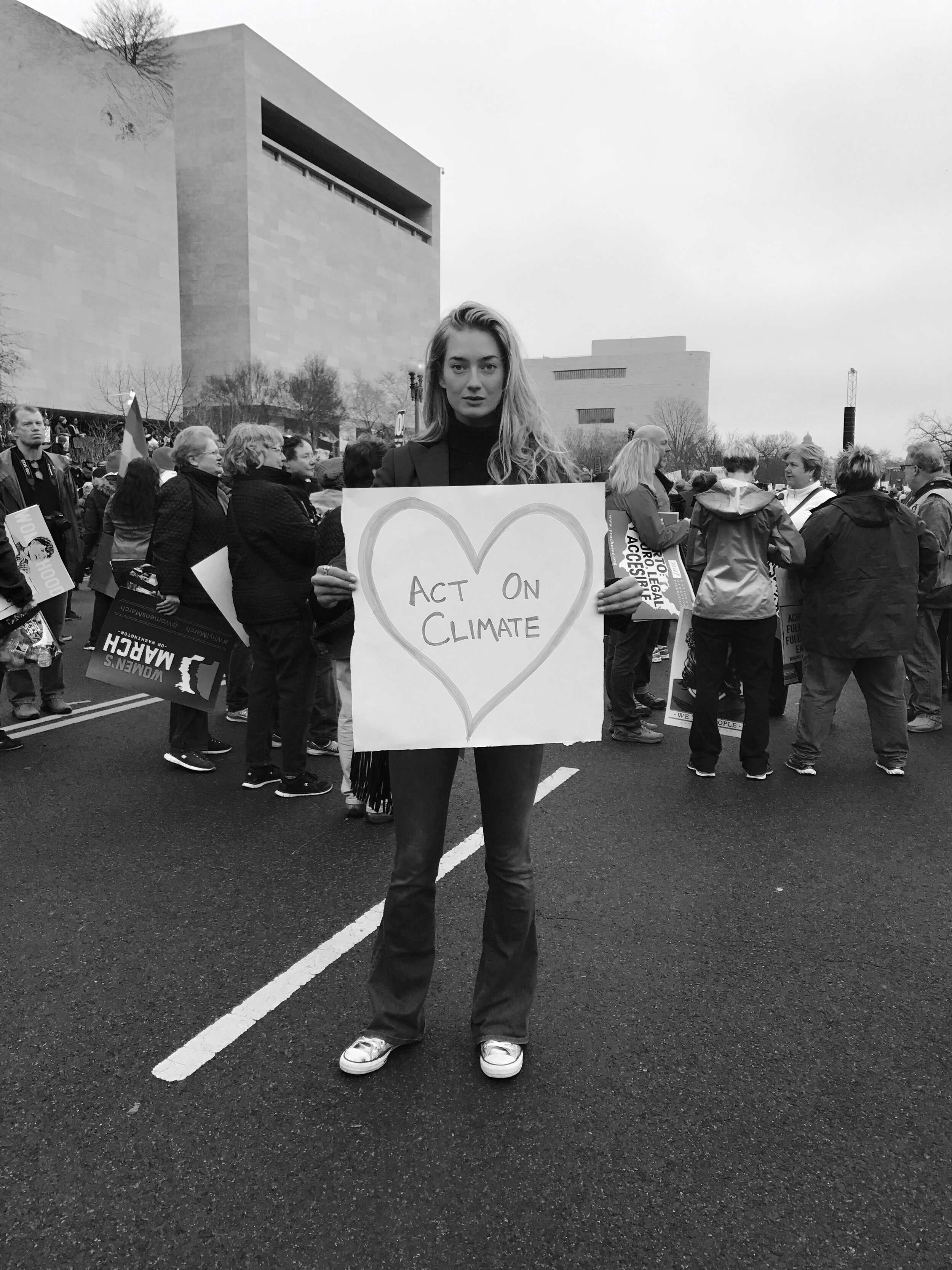 Sierra is an activist.