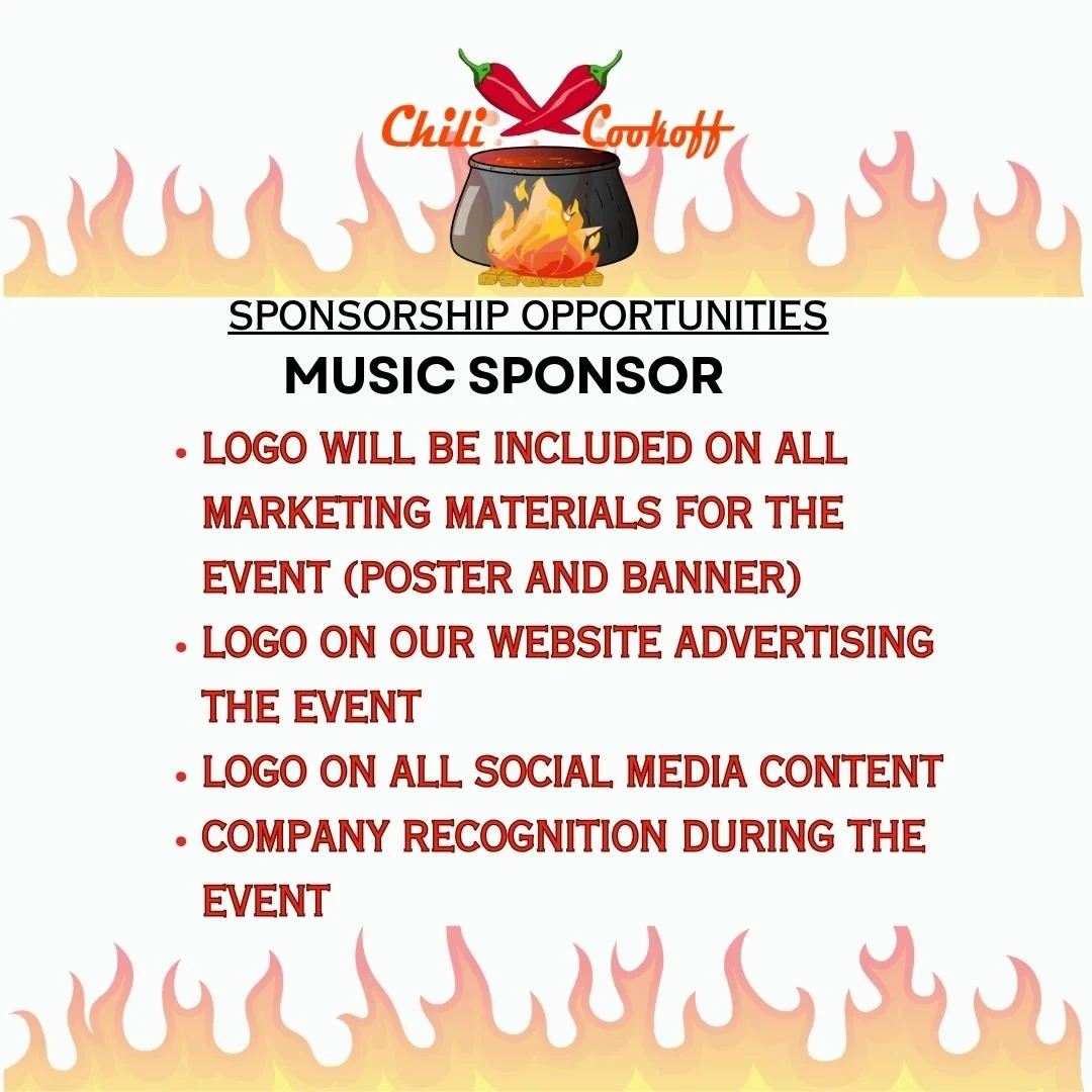 2026 Chili Cookoff Music Sponsor