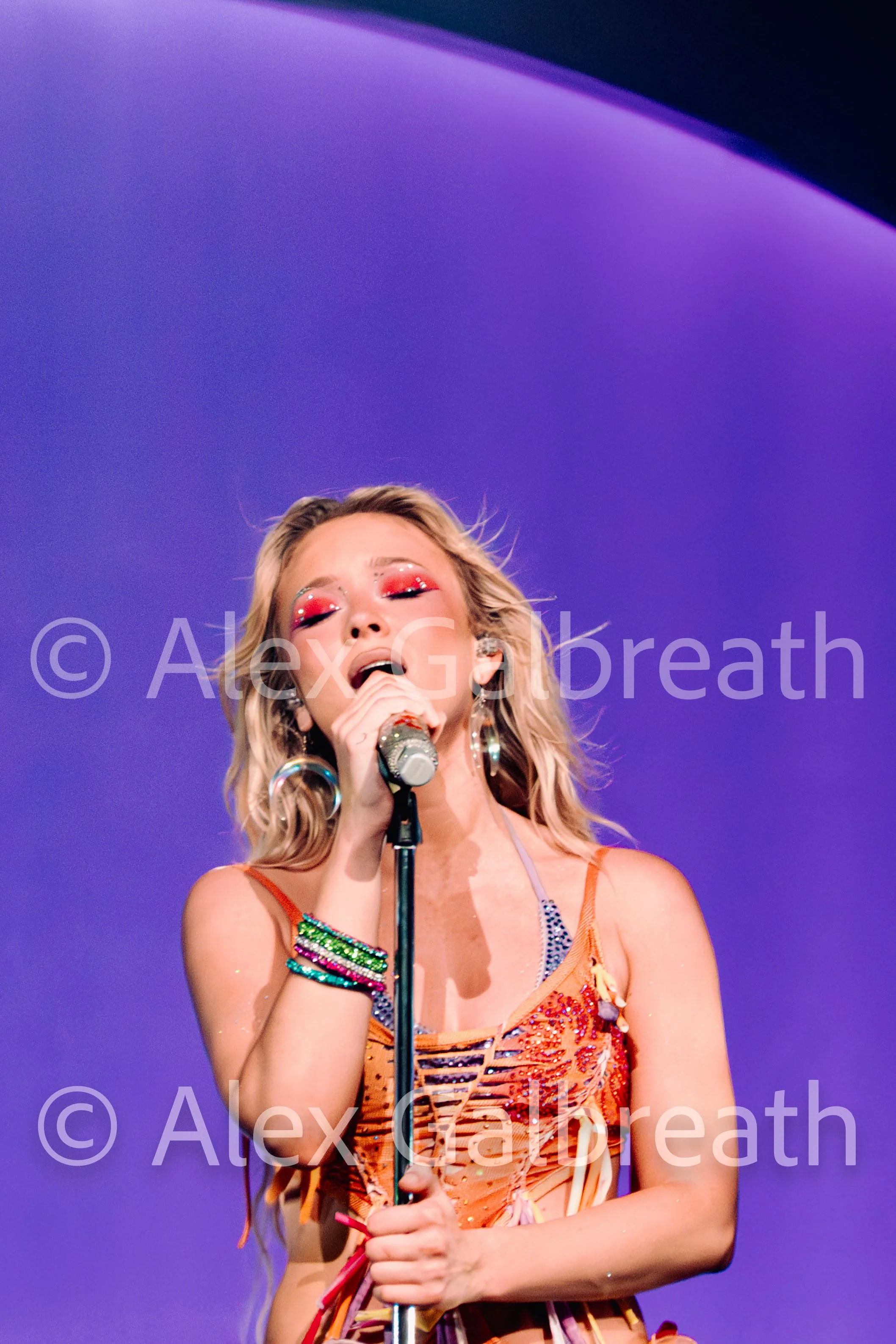 Print of Zara Larsson | The Midnight Sun Tour | WOW
