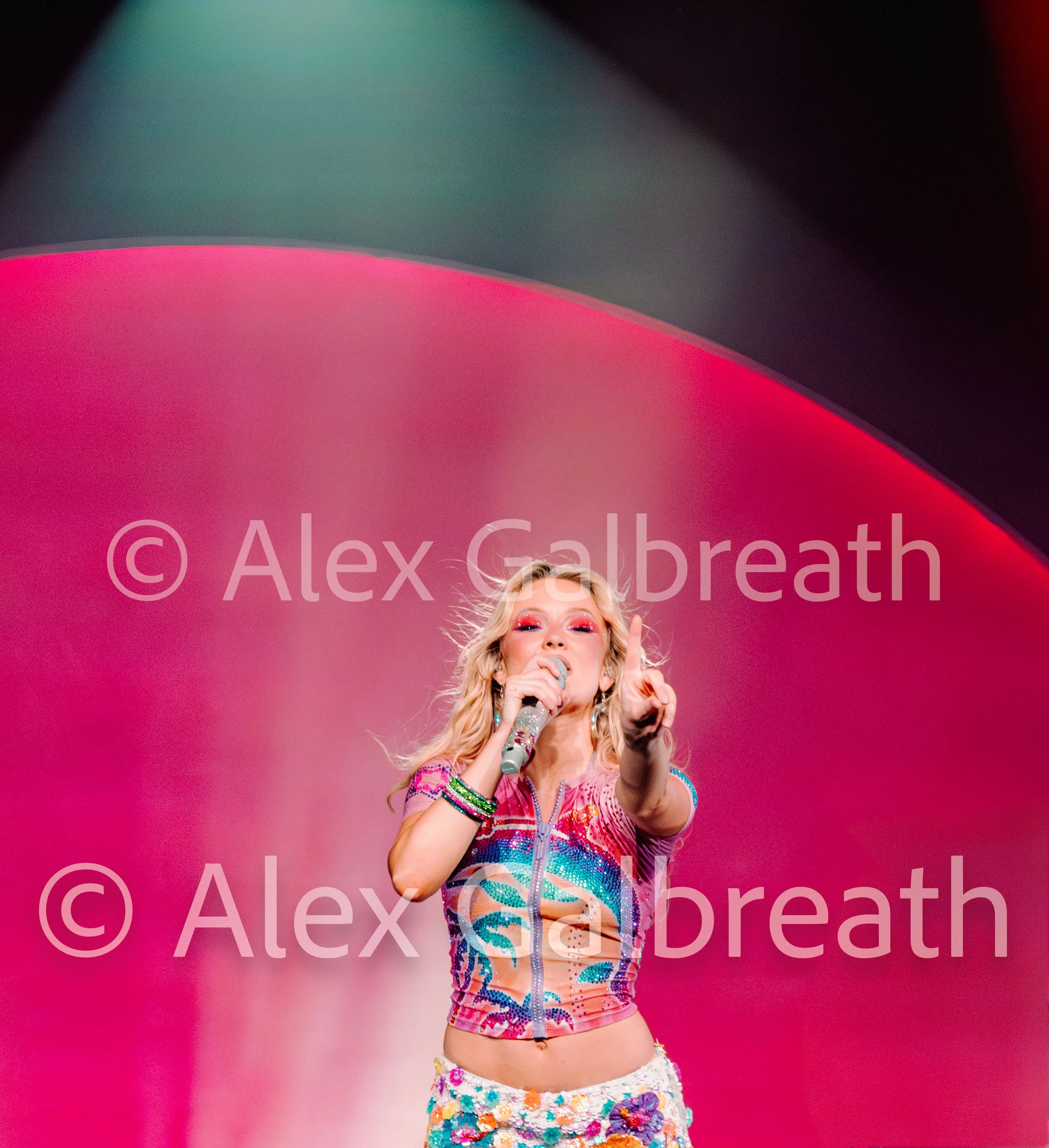 Print of Zara Larsson | The Midnight Sun Tour | Sundown