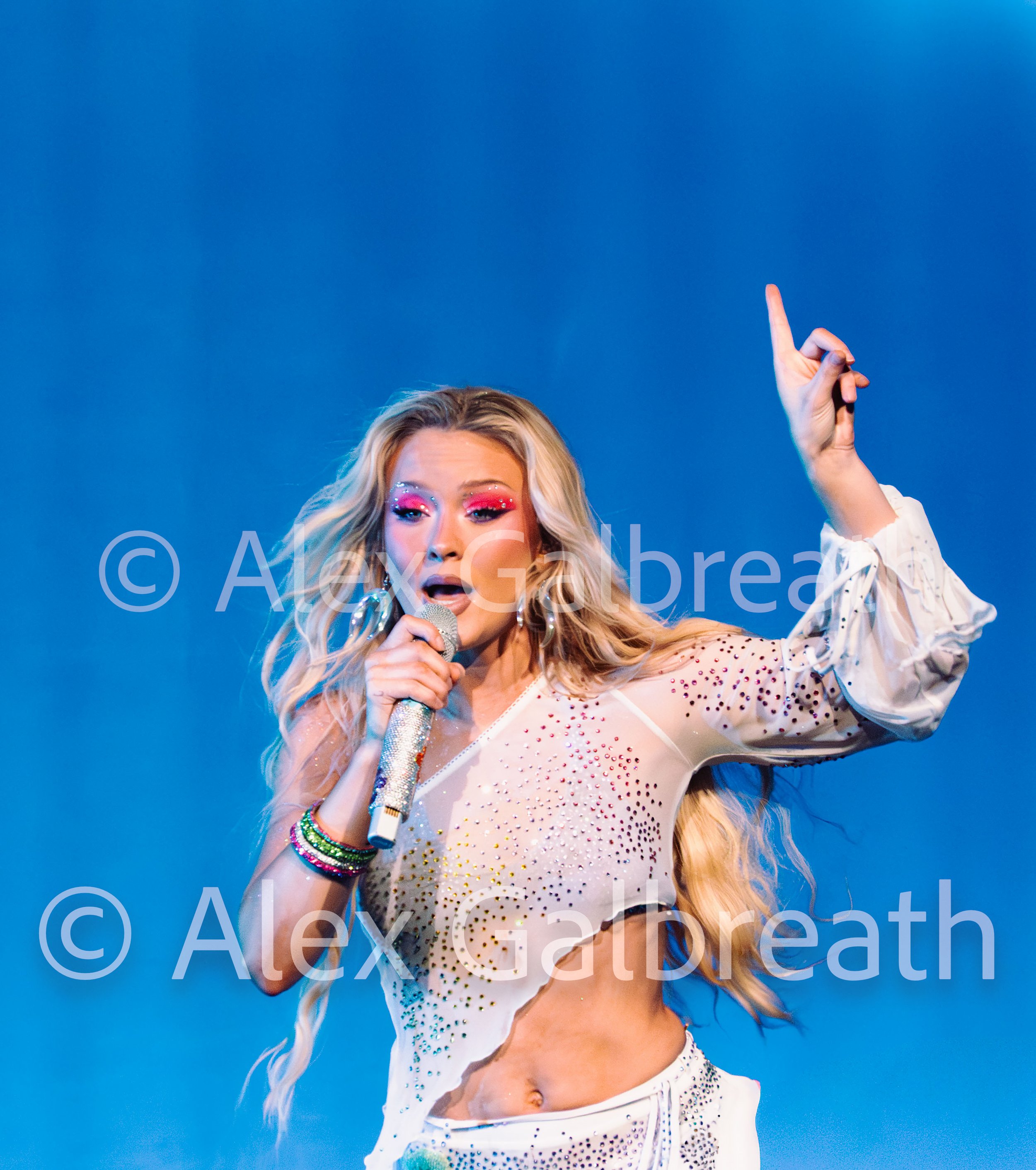 Print of Zara Larsson | The Midnight Sun Tour | Crush