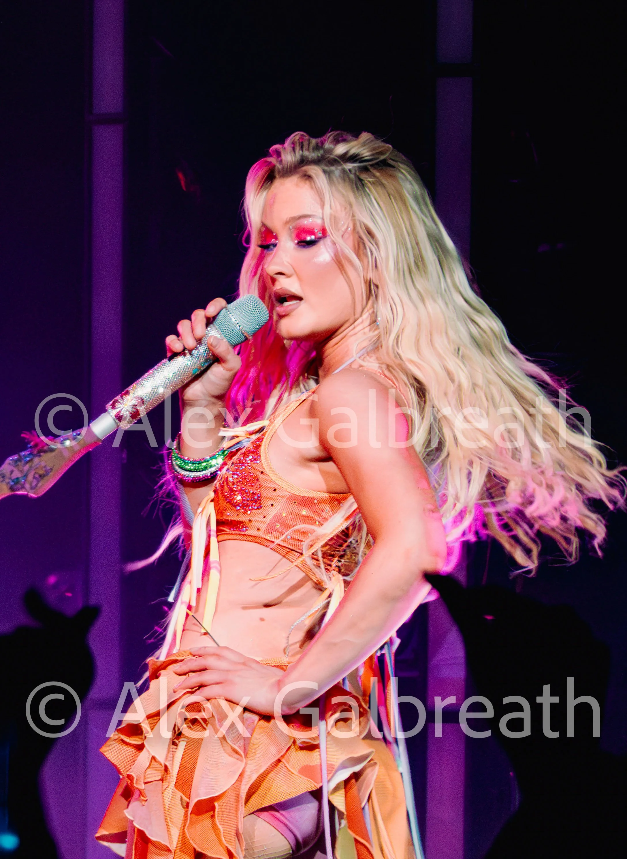 Print of Zara Larsson | The Midnight Sun Tour | Ain't My Fault