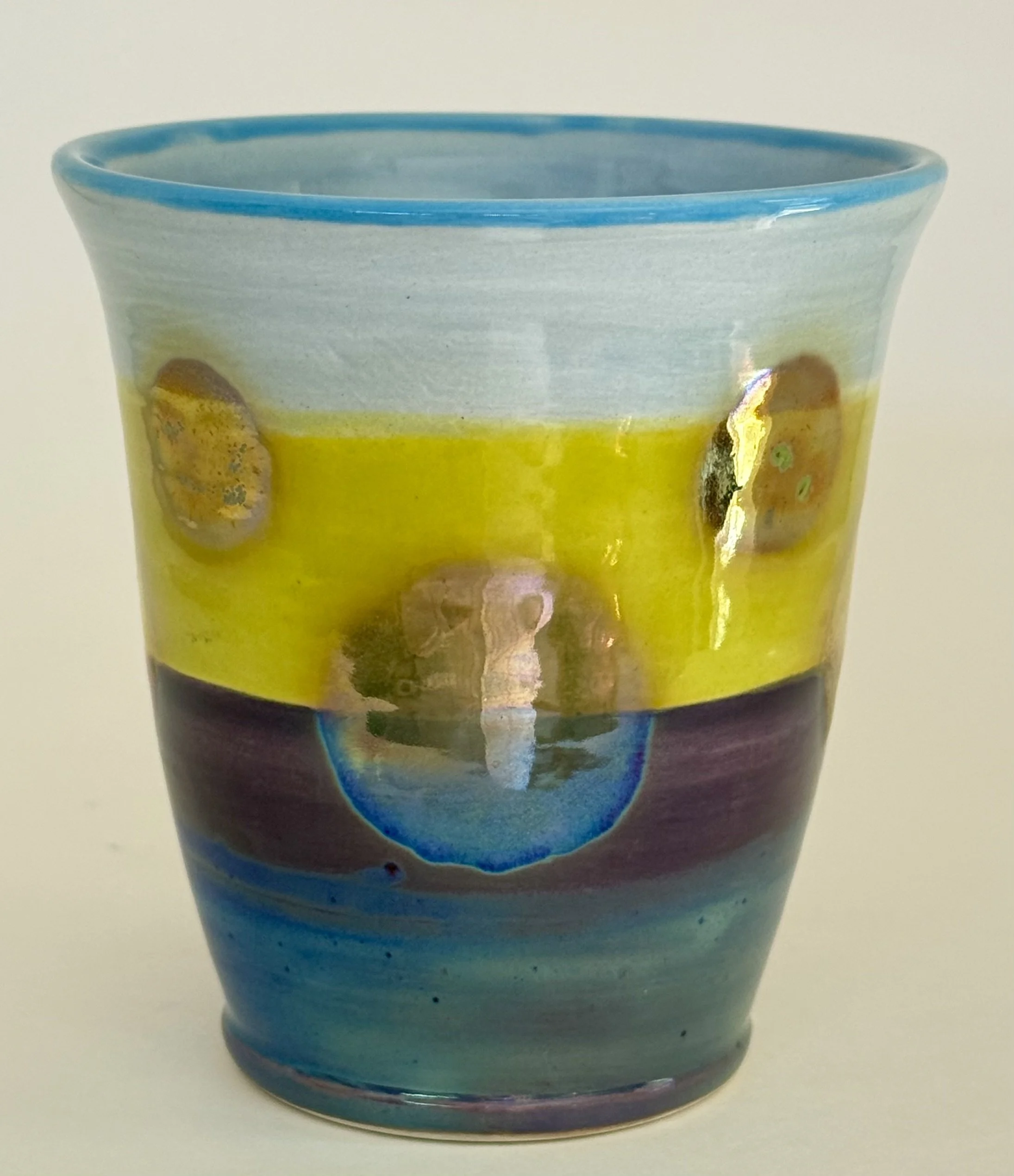 In-glaze Lustre Beaker