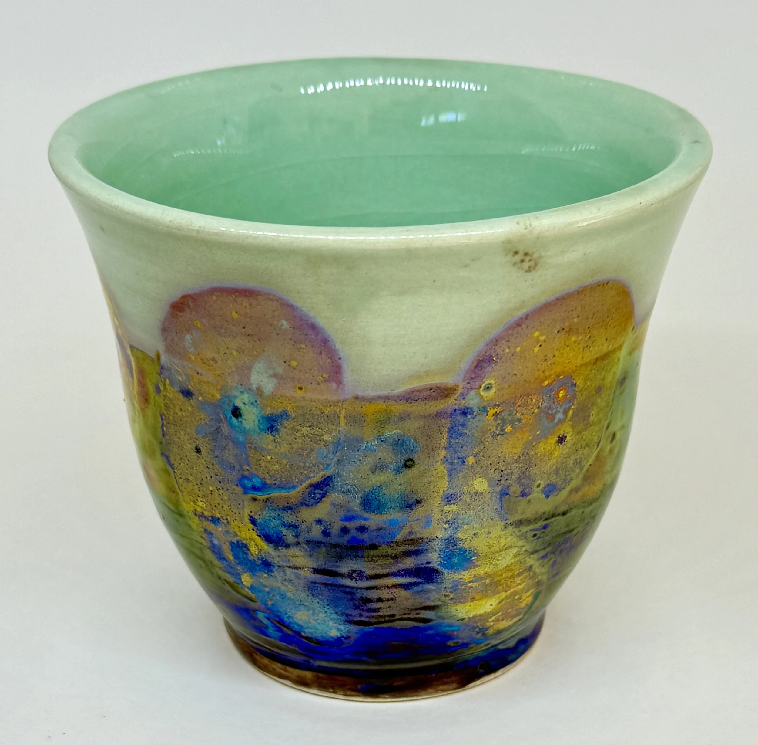 In-glaze Lustred Beaker