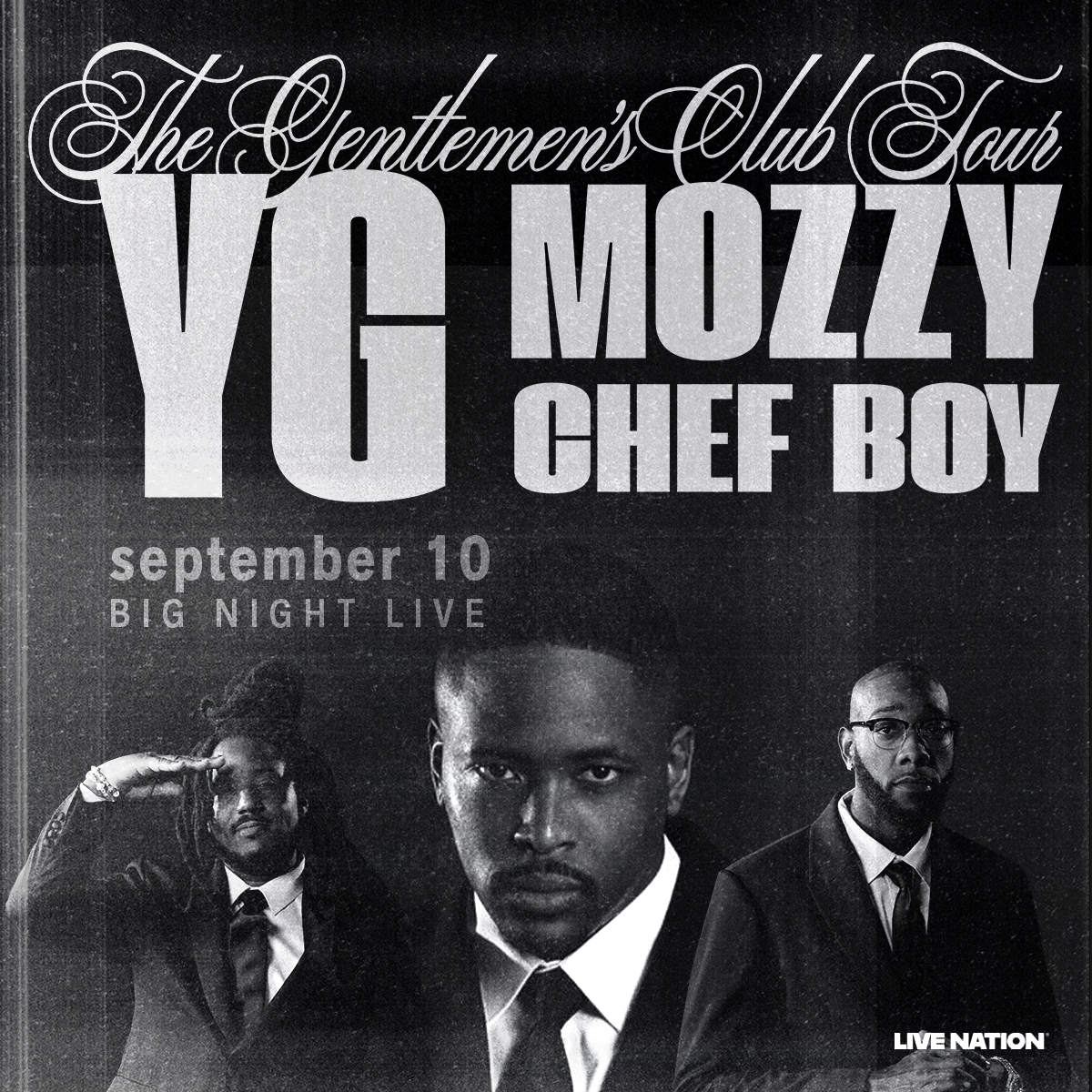  YG at Big Night Live - September 10, 2026 - Boston, MA 